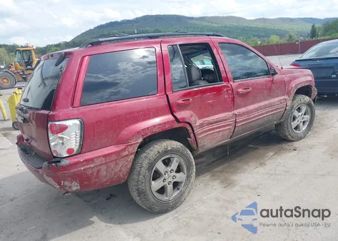 2004 Jeep Grand Cherokee Limited из США, поврежденный, VIN 1J4GW58N24C213573